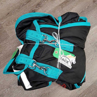 Hvy Winter Blanket, detach neck, 2 legs *xc, clean, mnr wpf, mnr hair, v. lining tear, rubs