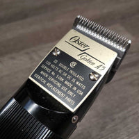 Single Speed Corded Clippers, Blades x 2: 7F & 10, spring, box, manual *vgc/xc, older, clean, box rip *SOUNDS GREAT, WORK
