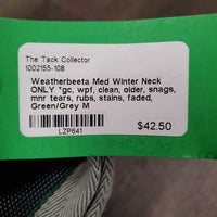Med Winter Neck ONLY *gc, wpf, clean, older, snags, mnr tears, rubs, stains, faded

