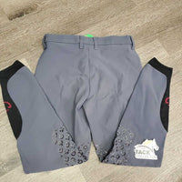 JUNIORS Euro Seat Sticky Knee Breeches *vgc, seams: undone & repairs
