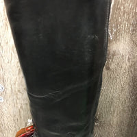 Pr Field Boots, Zips, grey plastic forms *vgc/gc, clean, rubs, faded toes, older, rubs, scrapes, scuffs
