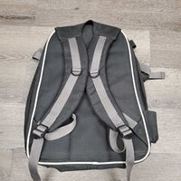 Grooms Back Pack *gc, dirty, rubs, mnr torn piping, threads, inside: gunky, mold?
