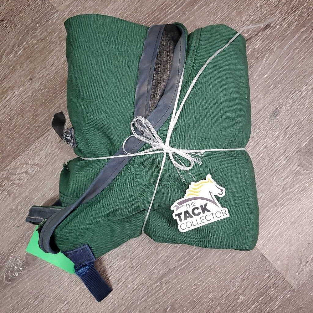 Hi Neck Canvas Rain Sheet?, 2 legs *gc, older, mnr wpf, rubbed lining, dirt, mnr repairs, rust, holes, rubs