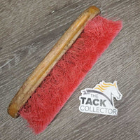 Dandy Brush *fair, v.bent bristles, v.rubbed, older, stains
