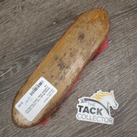 Dandy Brush *fair, v.bent bristles, v.rubbed, older, stains
