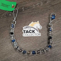 Homemade? Bendable Wire & Bling Browband *like new, clean
