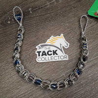 Homemade? Bendable Wire & Bling Browband *like new, clean
