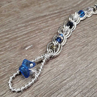 Homemade? Bendable Wire & Bling Browband *like new, clean
