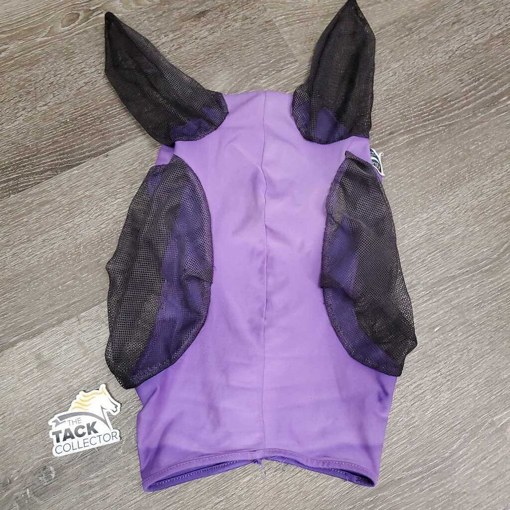 Lycra Fly Mask *gc, clean, faded, dart, mnr repair, threads, holes, snags