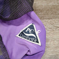 Lycra Fly Mask *gc, clean, faded, dart, mnr repair, threads, holes, snags
