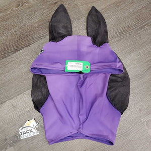 Lycra Fly Mask *gc, clean, faded, dart, mnr repair, threads, holes, snags