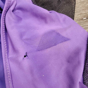 Lycra Fly Mask *gc, clean, faded, dart, mnr repair, threads, holes, snags