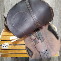 17.5" W *5.75" Antares Connexion Close Contact, 2 Billet Guards, Navy Antares Cover, Med Front & Back Blocks, Foam Panels, Flaps: 15"L x 13.75"w Serial #: 19 3264 4 NB 17.5L
