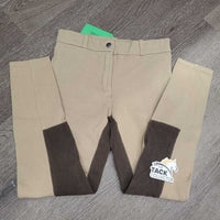 JUNIORS Full Seat Breeches *vgc, pilly, rubs, seam puckers, discolored spots
