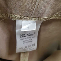 JUNIORS Hvy Cotton Breeches, Pull On *vgc/gc, mnr undone stitching, seam holes & fading
