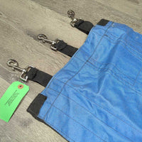 Closed Cordura Stall Guard "Alberta Horse Trials" *gc, dirt, torn info holder, older, faded?
