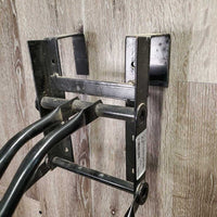Stall Mount Folding Saddle Rack *gc, dirty, scratches