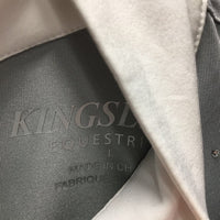 SS Show Shirt, Back Zipper, bling *xc/like new
