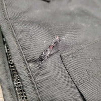 2 Hock Ice Boots *N0 inserts, fair, dirty, faded, torn & unstitched edge, slice, older
