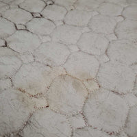 Quilt Jumper Saddle Pad, 2x piping, bling *gc, faded, dirt, hair, rubs, stains, seam pulls, thin spots

