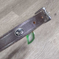 Leather & Bling Dog Collar *gc, scraped edges, mnr dings
