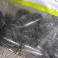 19 Screw In Electric Fence Ring Insulators, bag *new, missing 6
