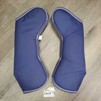 Tall Front & Hind Shipping Boots, Fleece Lined *vgc, clean & mnr dirt, hair, rubs & pills