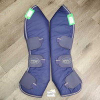 Tall Front & Hind Shipping Boots, Fleece Lined *vgc, clean & mnr dirt, hair, rubs & pills