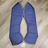 Tall Front & Hind Shipping Boots, Fleece Lined *vgc, clean & mnr dirt, hair, rubs & pills
