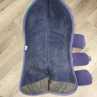 Tall Front & Hind Shipping Boots, Fleece Lined *vgc, clean & mnr dirt, hair, rubs & pills
