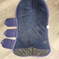 Tall Front & Hind Shipping Boots, Fleece Lined *vgc, clean & mnr dirt, hair, rubs & pills

