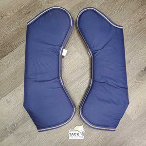 Tall Front & Hind Shipping Boots, Fleece Lined *vgc, clean & mnr dirt, hair, rubs & pills
