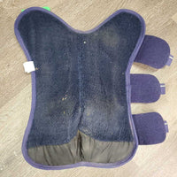Tall Front & Hind Shipping Boots, Fleece Lined *vgc, clean & mnr dirt, hair, rubs & pills