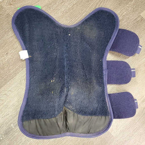 Tall Front & Hind Shipping Boots, Fleece Lined *vgc, clean & mnr dirt, hair, rubs & pills