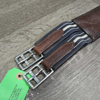 Small Belly Girth, 2x els, caribiner *vgc/gc, clean, hairy seams, mnr dents, faded & creases
