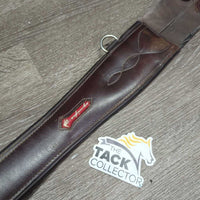 Small Belly Girth, 2x els, 3x D Ring, Center Strap *gc, clean, mnr dirt, rubs, faded, creases, elastic: frays & breaking
