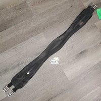 Neoprene Girth, 1x els *gc, dirty, hair, faded, residue

