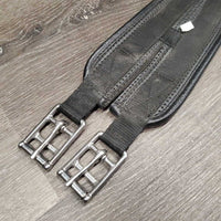 Neoprene Girth, 1x els *gc, dirty, hair, faded, residue
