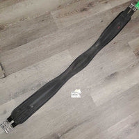 Nylon Web Neoprene Girth, 1x els *gc, dirty, hair, stains, rubs, faded, residue
