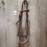 Rsd Padded Bridle *gc, NO Flash, dirty, stains, rubs, v.tight keepers, xholes, creases

