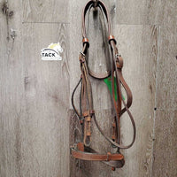 Rsd Padded Bridle *gc, NO Flash, dirty, stains, rubs, v.tight keepers, xholes, creases
