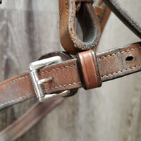 Rsd Padded Bridle *gc, NO Flash, dirty, stains, rubs, v.tight keepers, xholes, creases
