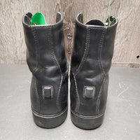 Paddock Boots, Laces *gc, mnr dirt, scuffs, toe dents & rubs, older