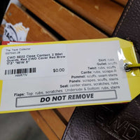 17.5" *M/W 5" CWD SE02 Close Contact, 2 Billet Guards, Red CWD Cover, Foam Panels, Med Front & Back Blocks, Flaps: 14"L x 13.5"W Serial #: SE02 175 TR 2L PA 715305810 RG 16 43298
