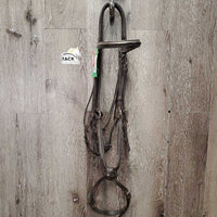FS Rsd Monocrown Figure 8 Bridle *vgc, dirt, broken keeper, scraped edges, gunk
