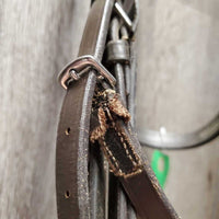 FS Rsd Monocrown Figure 8 Bridle *vgc, dirt, broken keeper, scraped edges, gunk
