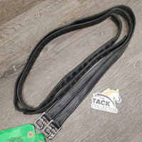 Soft Lined Stirrup Leathers *gc/fair, v.rubbed/holes, scrapes, rubs, creases, holes: stretched & extras
