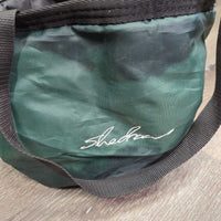 Padded Grooming Tote Bag *fair, v.stained? clipper oil?, frayed edges
