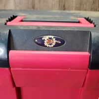 Hard Plastic Grooming Box, Hard Top Lid *gc, dirty, scratches, spots, No trays or dividers