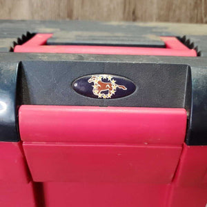 Hard Plastic Grooming Box, Hard Top Lid *gc, dirty, scratches, spots, No trays or dividers